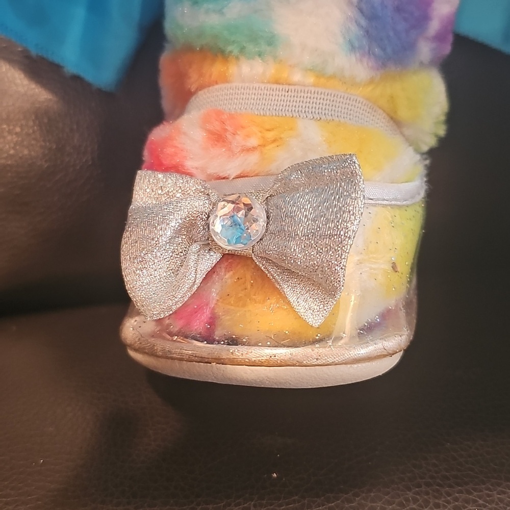 N Cinderella Costume With Clear ShoesFor A Build A Bear. Teddy Bear Not Included - Picture 3 of 8